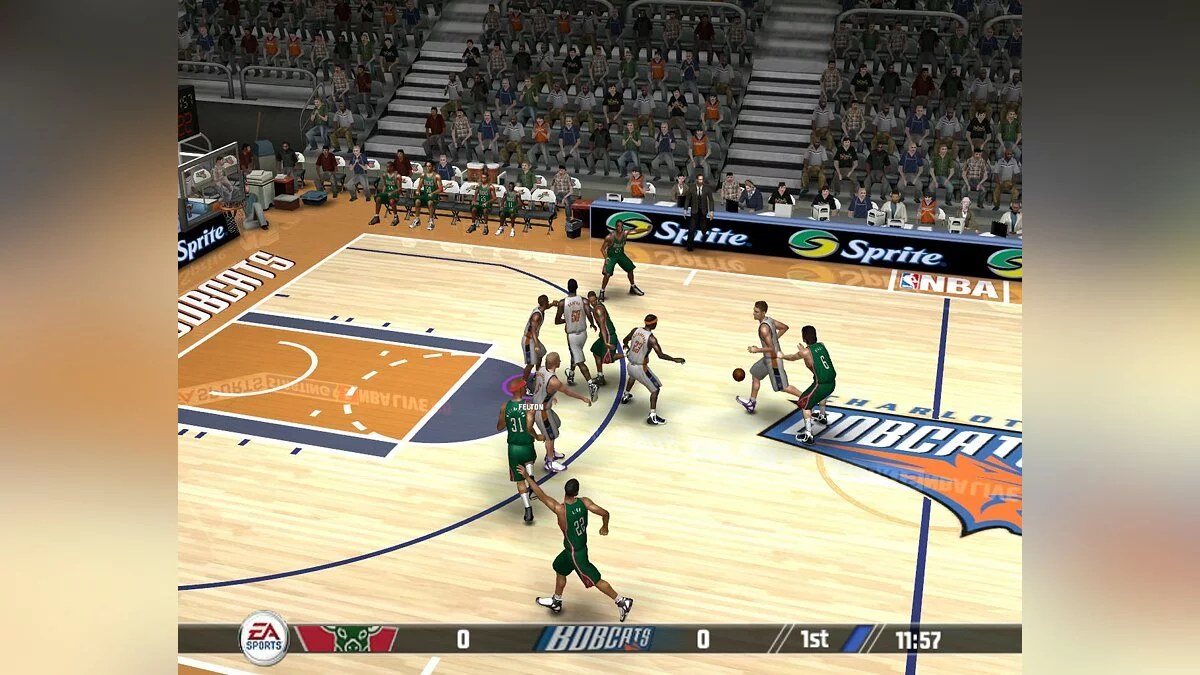 Скриншоты из NBA Live 08 / Картинка 55