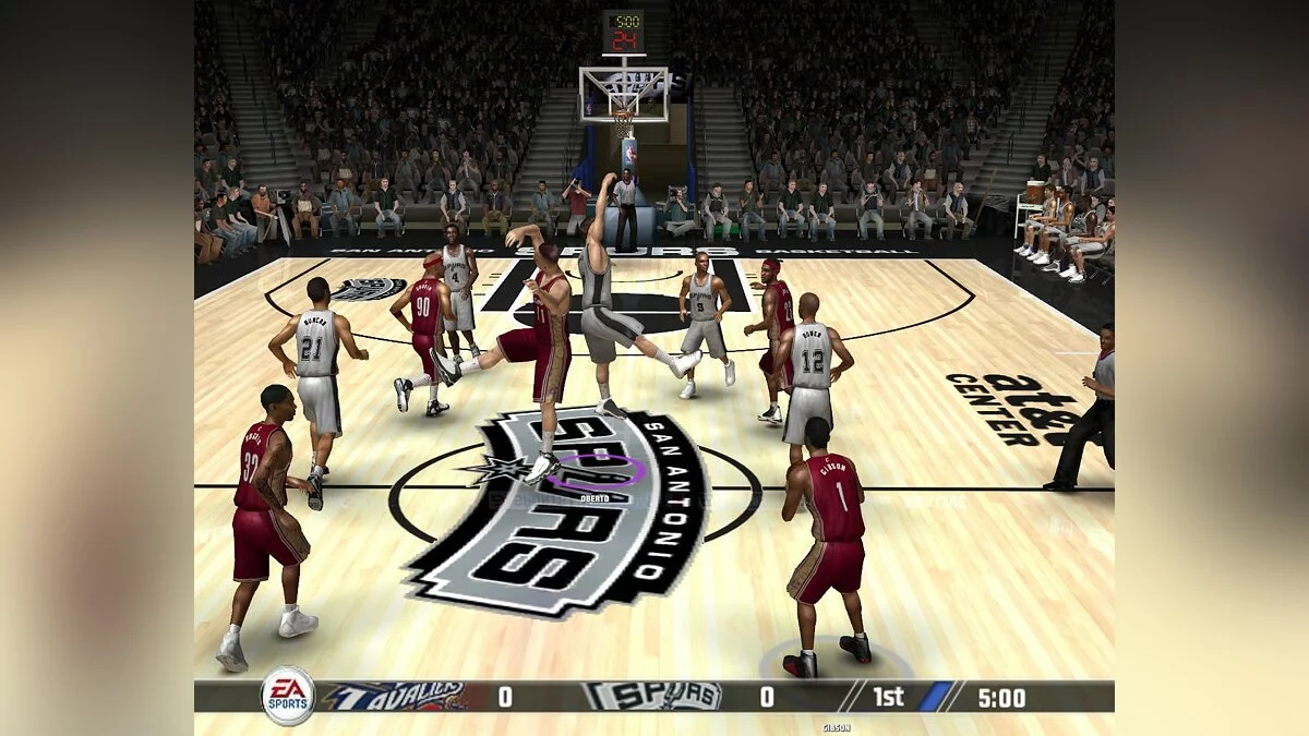 Скриншоты из NBA Live 08 / Картинка 60