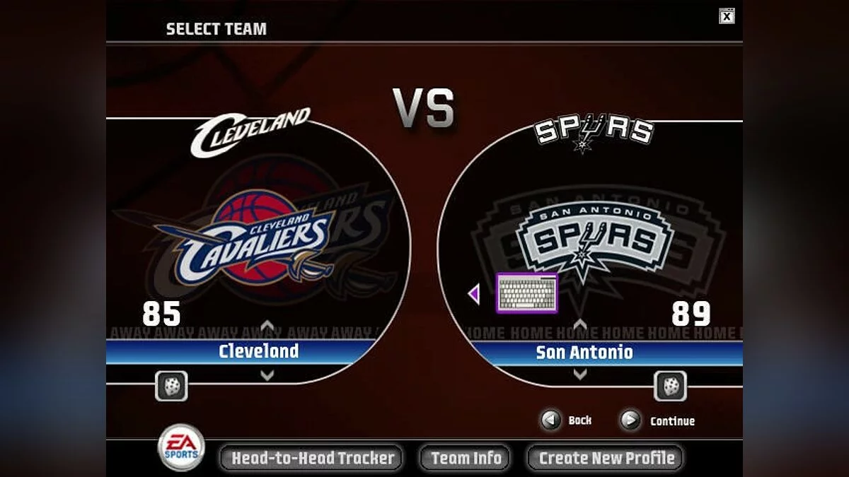 Скриншоты из NBA Live 08 / Картинка 64