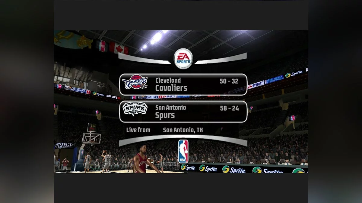 Скриншоты из NBA Live 08 / Картинка 66