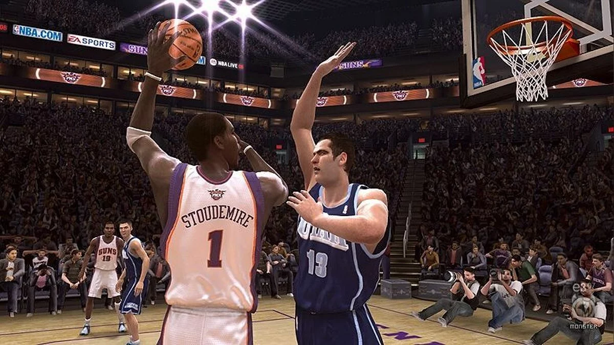 Скриншоты из NBA Live 08 / Картинка 7