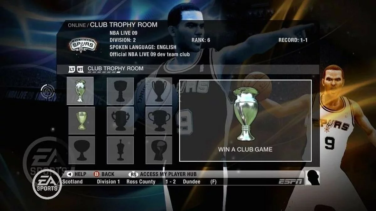 Скриншоты из NBA Live 09 (2008) / Картинка 36