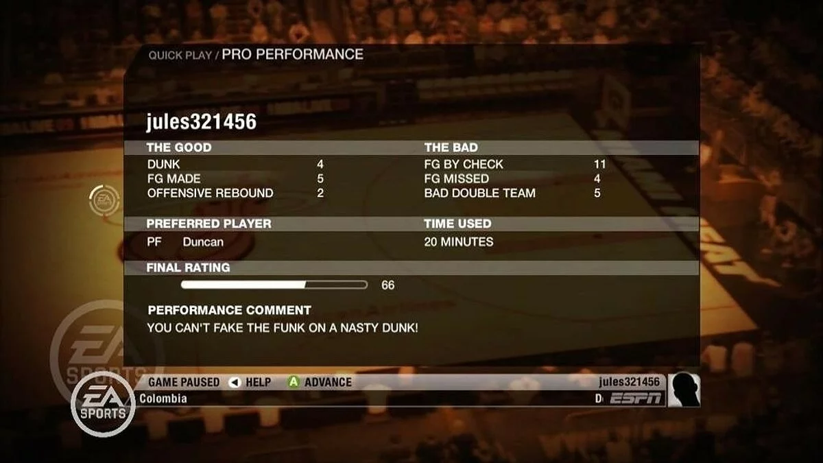 Скриншоты из NBA Live 09 (2008) / Картинка 37