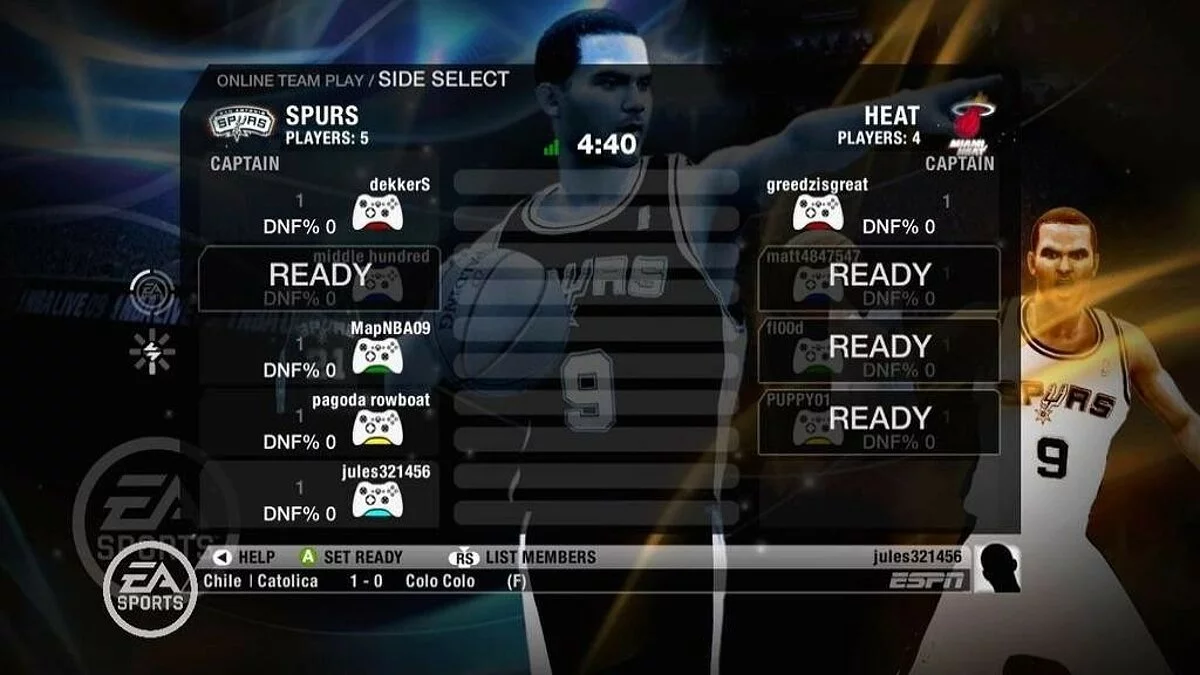 Скриншоты из NBA Live 09 (2008) / Картинка 40