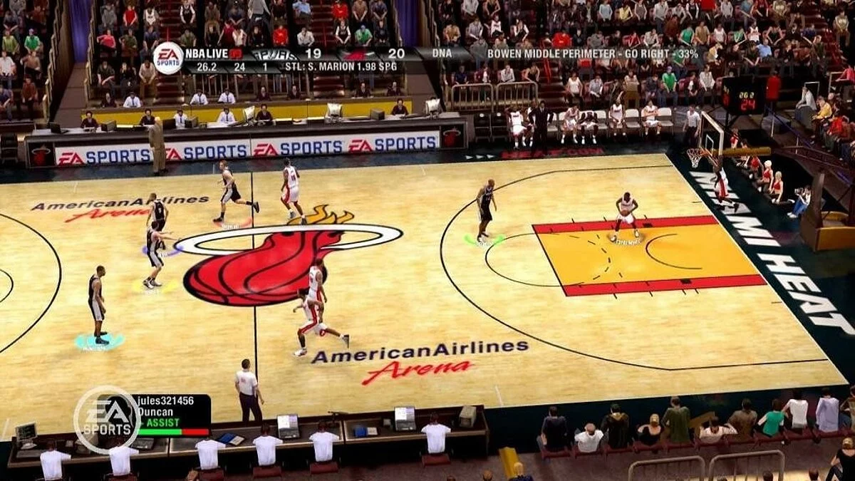 Скриншоты из NBA Live 09 (2008) / Картинка 41