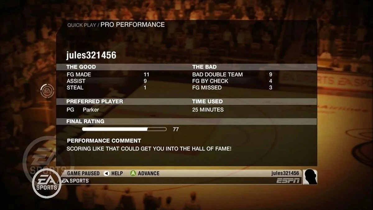 Скриншоты из NBA Live 09 (2008) / Картинка 42