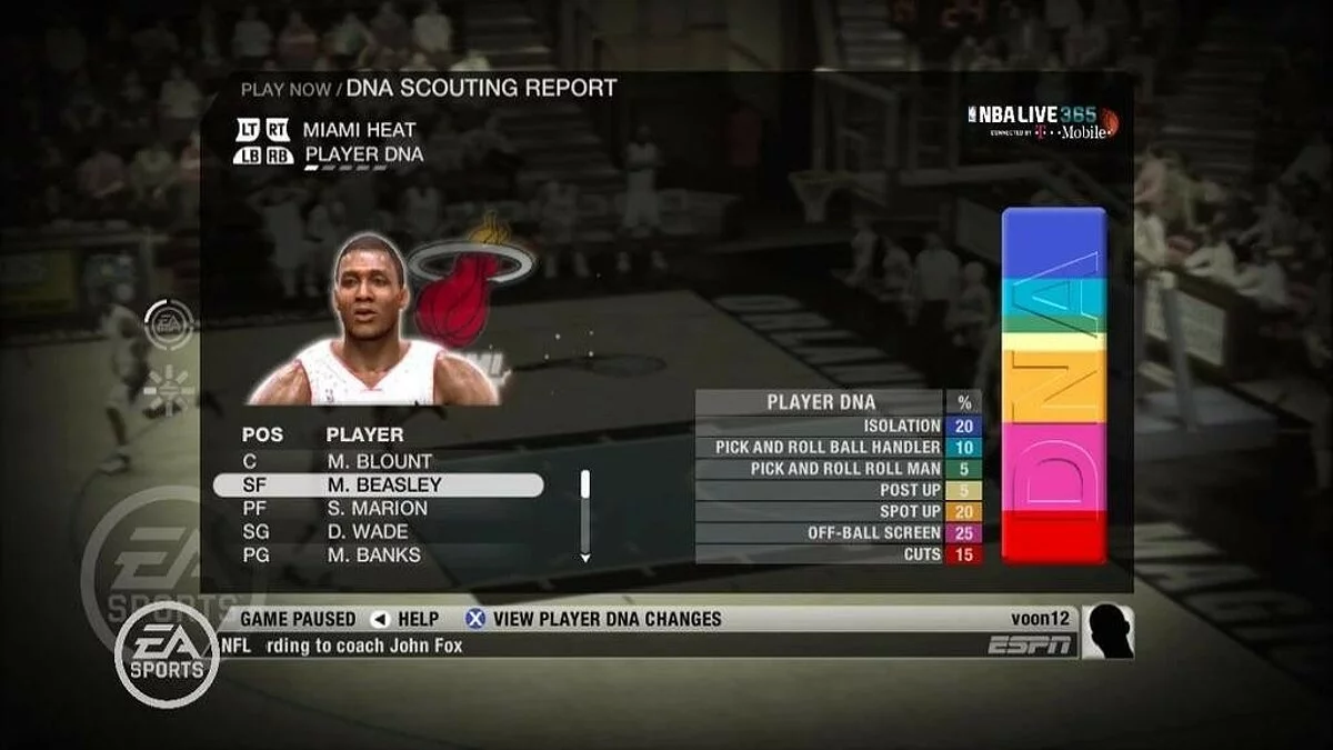 Скриншоты из NBA Live 09 (2008) / Картинка 59