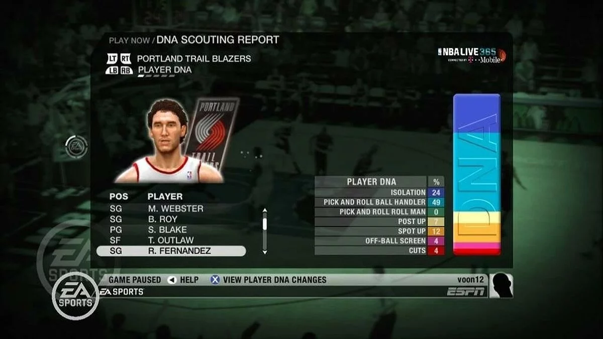 Скриншоты из NBA Live 09 (2008) / Картинка 61