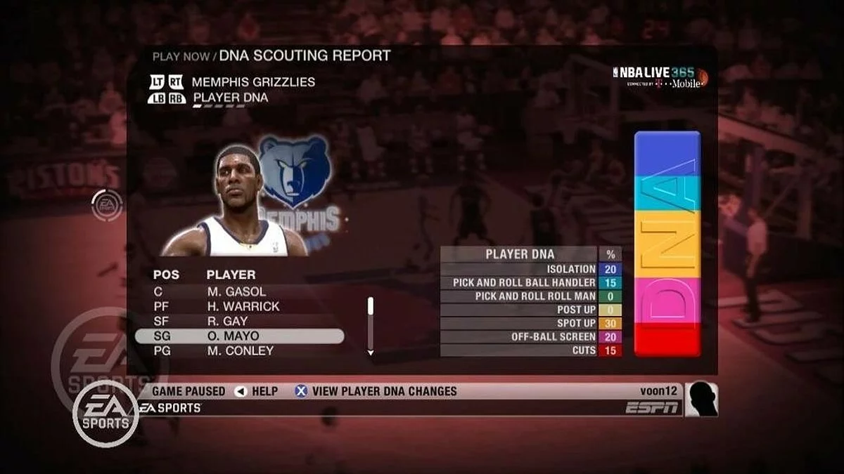 Скриншоты из NBA Live 09 (2008) / Картинка 65