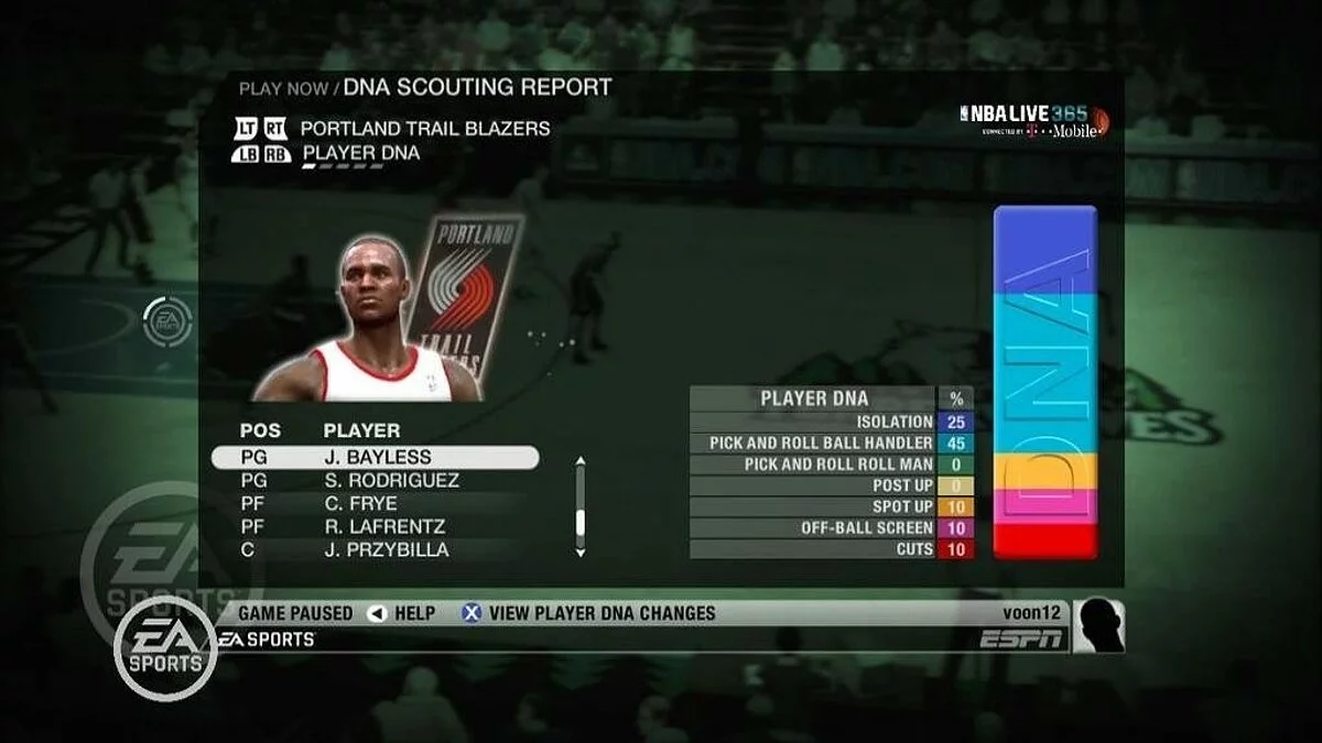 Скриншоты из NBA Live 09 (2008) / Картинка 66