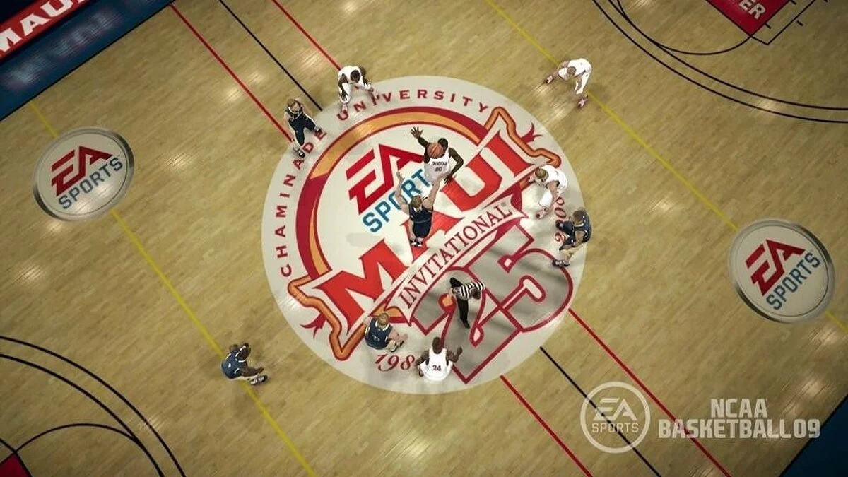 Скриншоты из NCAA Basketball 09 / Картинка 9