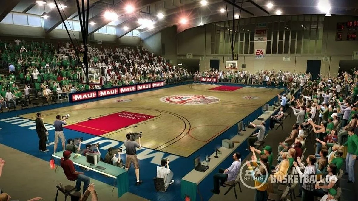 Скриншоты из NCAA Basketball 09 / Картинка 10