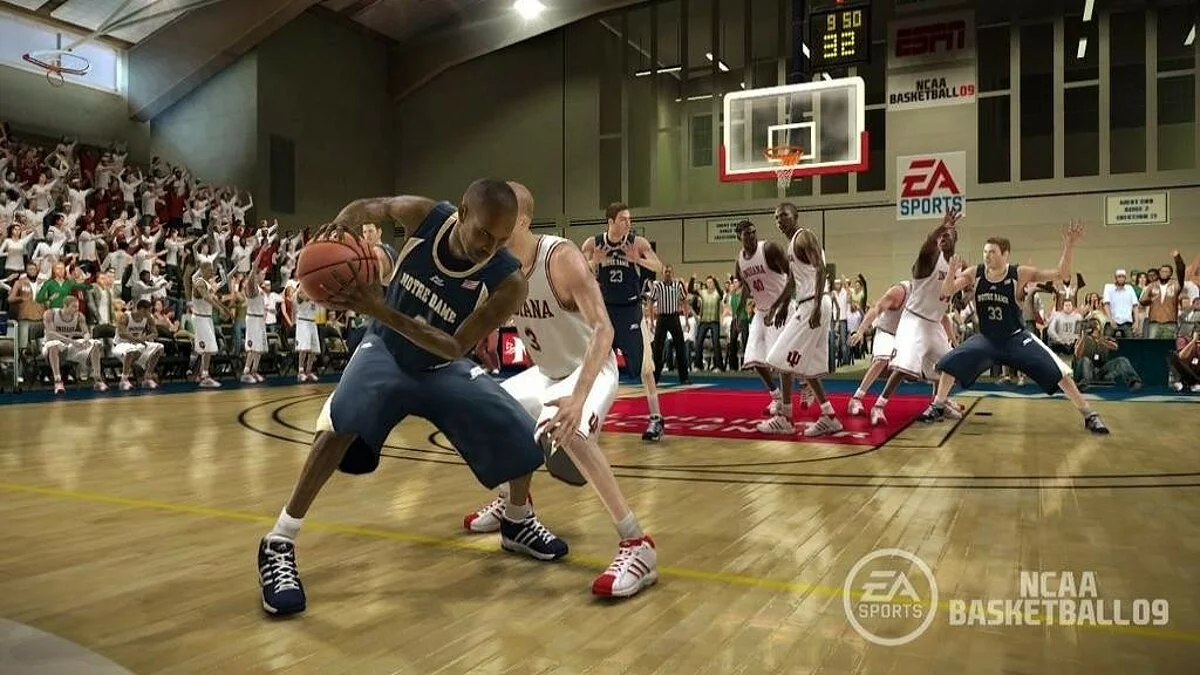 Скриншоты из NCAA Basketball 09 / Картинка 11