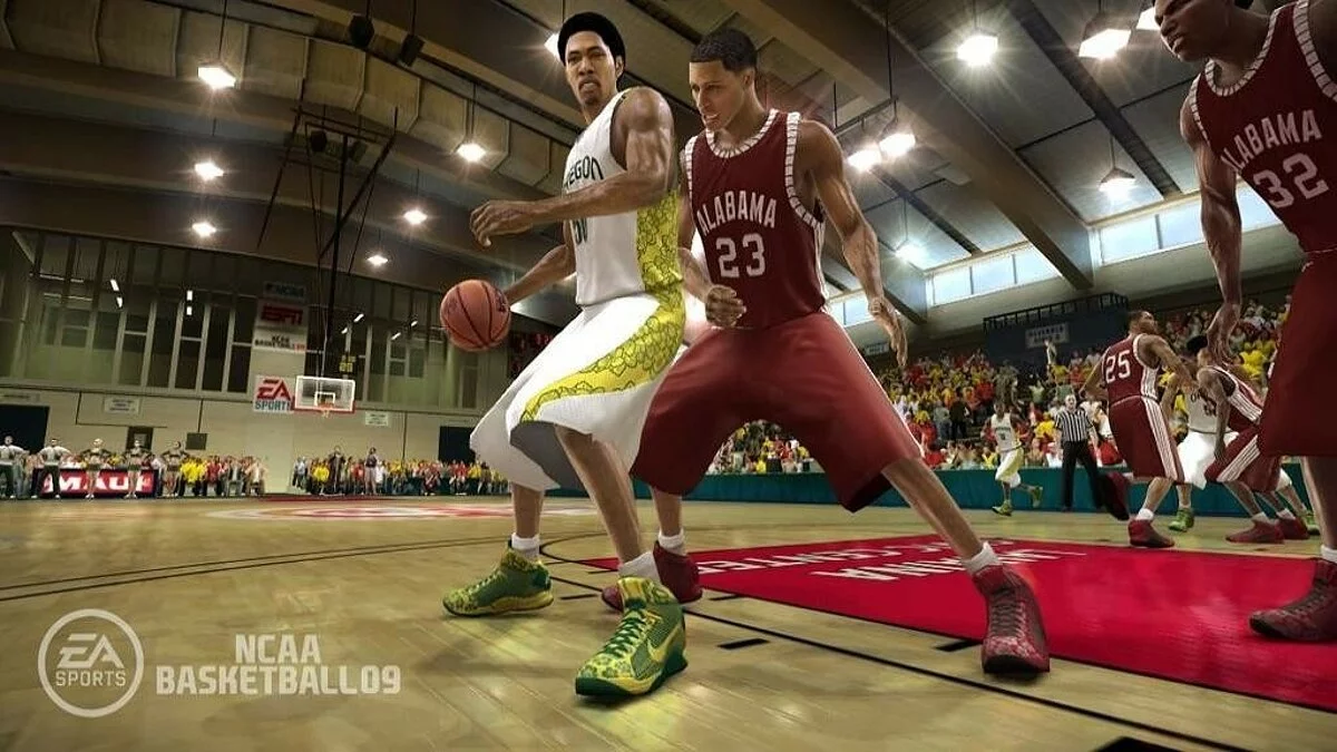 Скриншоты из NCAA Basketball 09 / Картинка 12