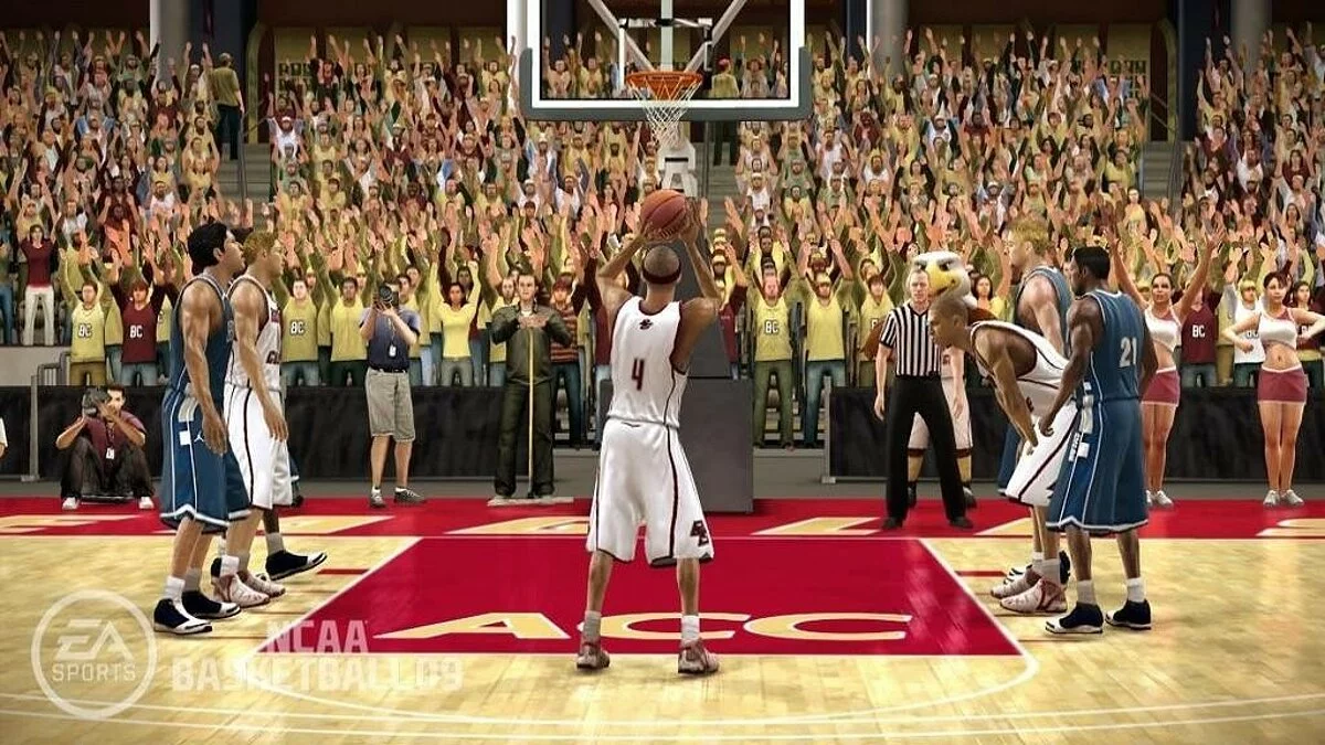 Скриншоты из NCAA Basketball 09 / Картинка 15