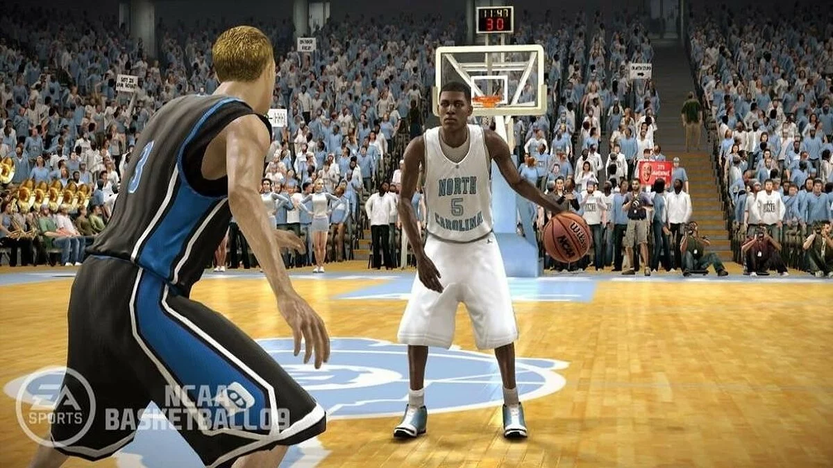 Скриншоты из NCAA Basketball 09 / Картинка 16