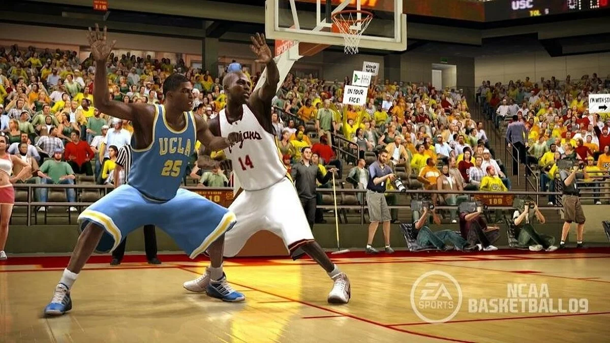 Скриншоты из NCAA Basketball 09 / Картинка 17