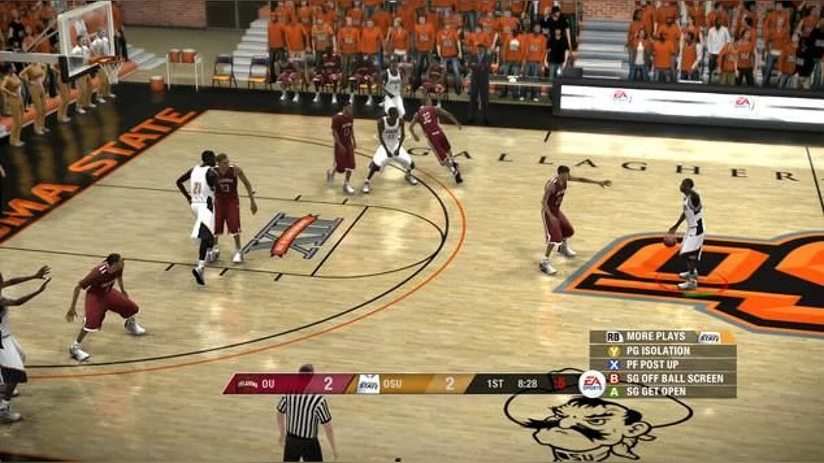 Скриншоты из NCAA Basketball 09 / Картинка 2