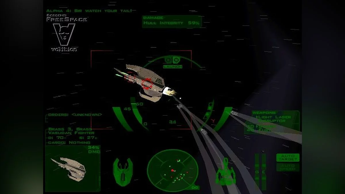 Скриншоты из Descent: Freespace - The Great War / Картинка 5