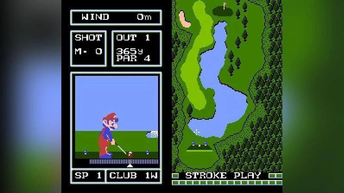 Скриншоты из NES Open Tournament Golf / Картинка 14