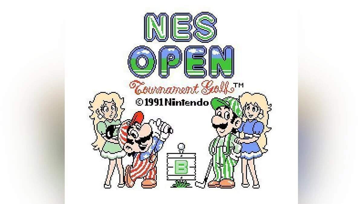 Скриншоты из NES Open Tournament Golf / Картинка 18