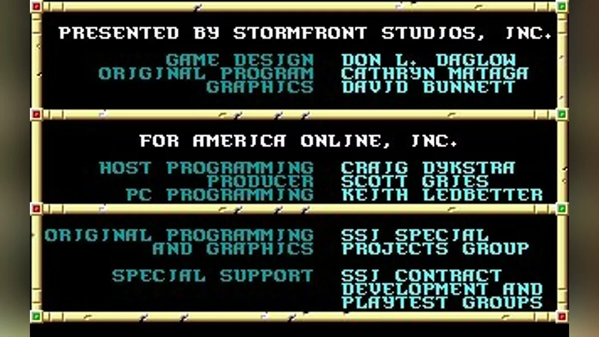 Скриншоты из Neverwinter Nights (1991) / Картинка 9