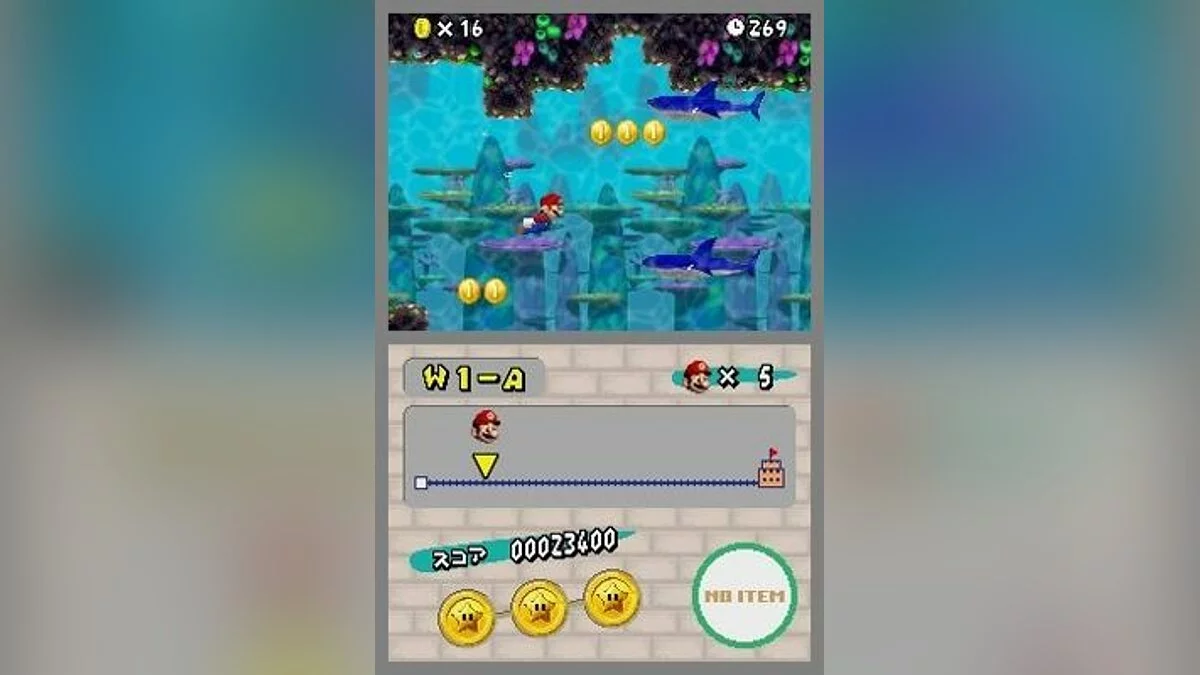 Скриншоты из New Super Mario Bros. / Картинка 2