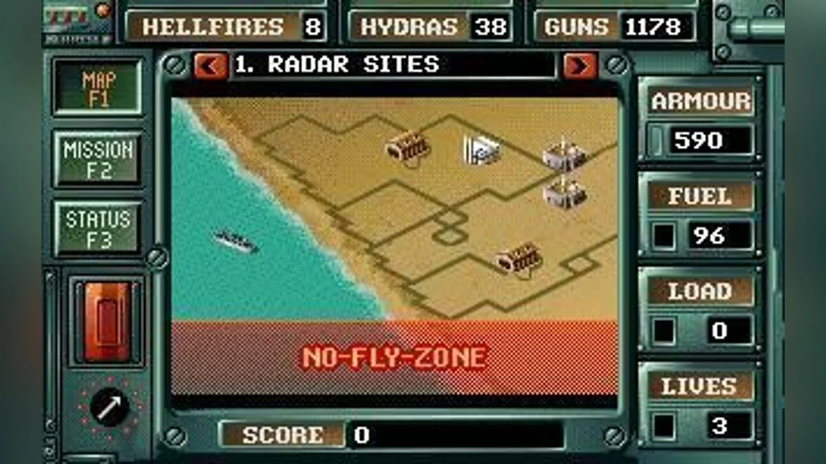 Скриншоты из Desert Strike: Return to the Gulf / Картинка 10
