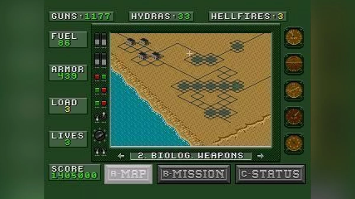 Скриншоты из Desert Strike: Return to the Gulf / Картинка 74