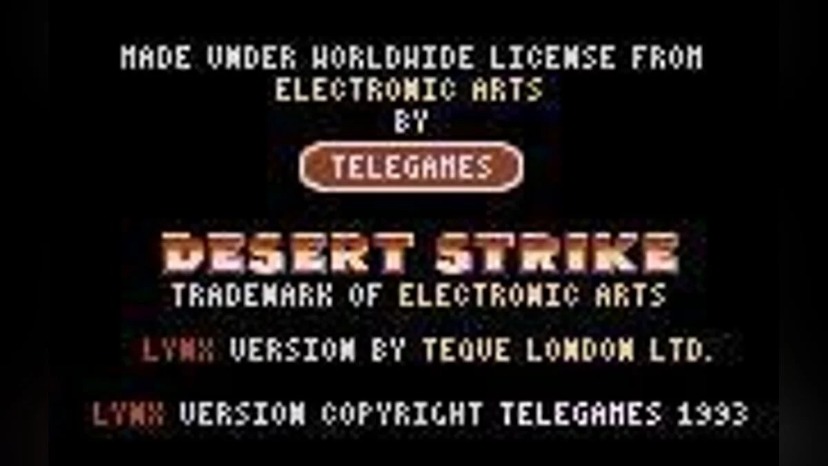Скриншоты из Desert Strike: Return to the Gulf / Картинка 77