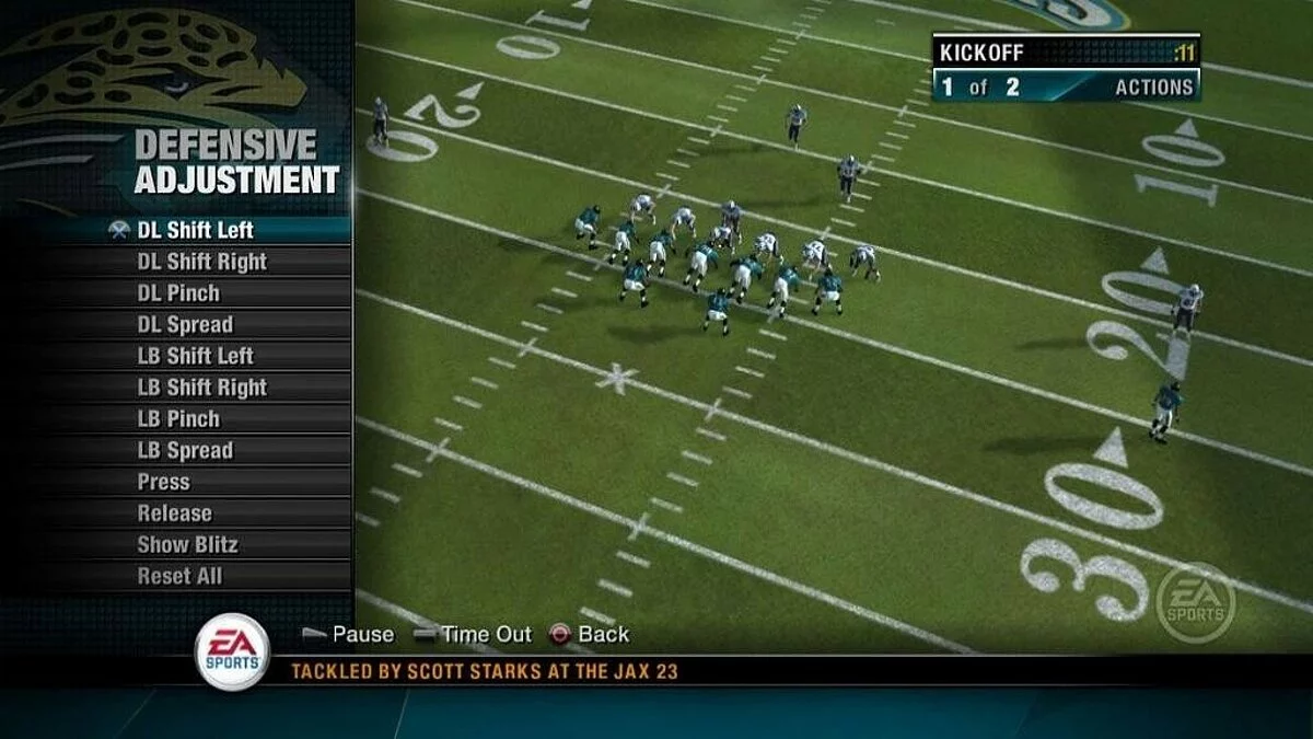 Скриншоты из NFL Head Coach 09 / Картинка 4