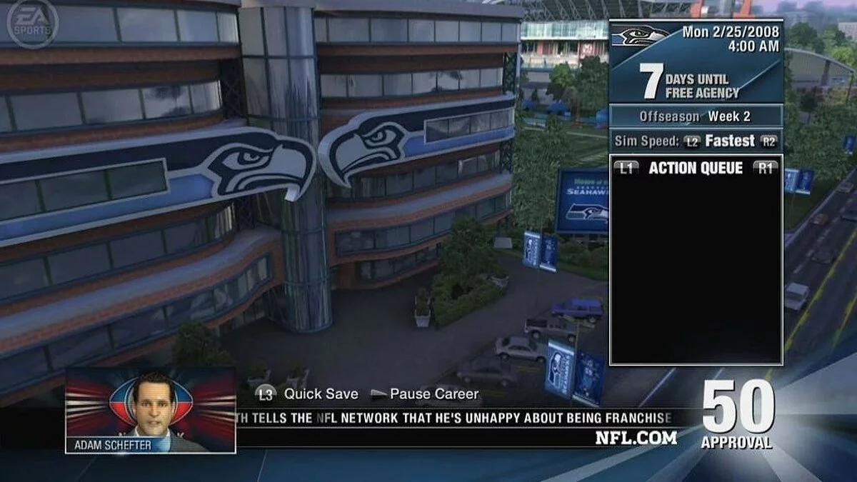 Скриншоты из NFL Head Coach 09 / Картинка 6
