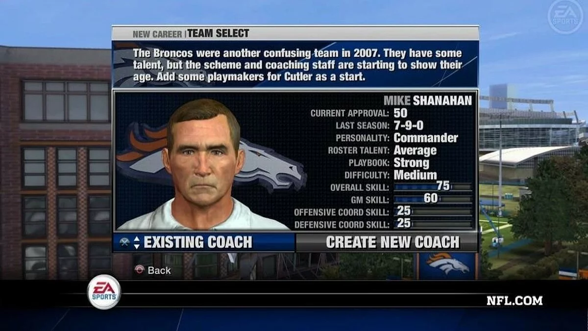 Скриншоты из NFL Head Coach 09 / Картинка 11