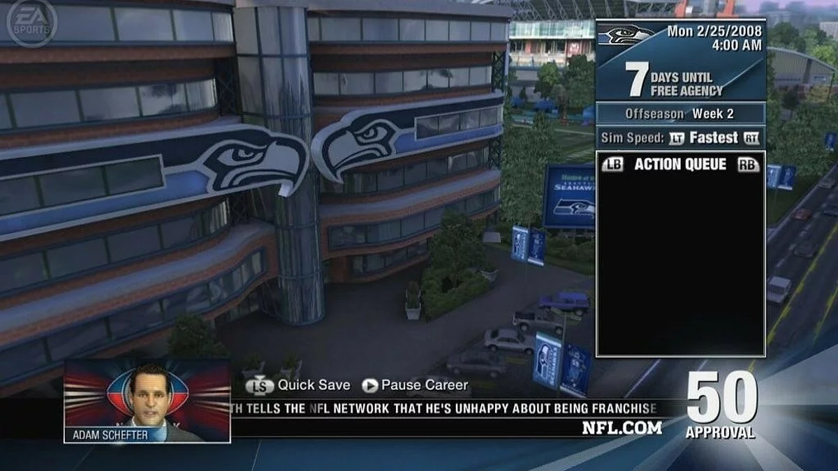 Скриншоты из NFL Head Coach 09 / Картинка 15