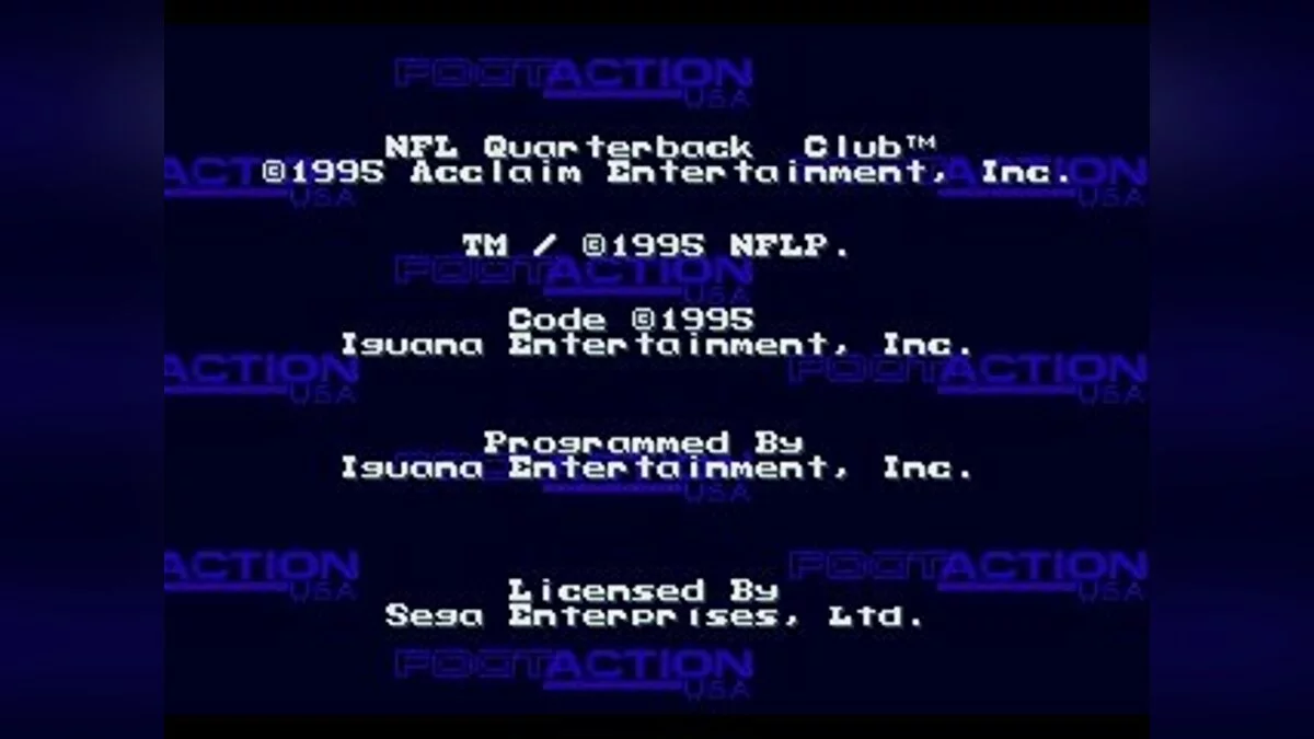 Скриншоты из NFL Quarterback Club (1995) / Картинка 6