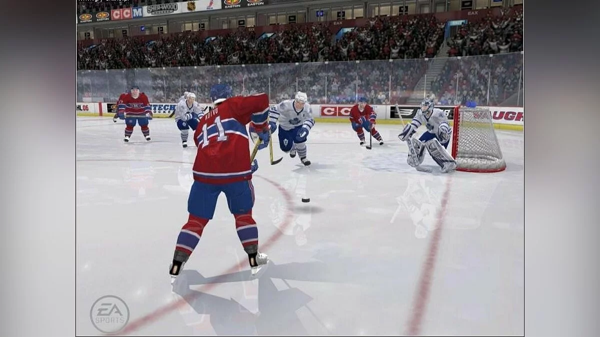 Скриншоты из NHL 06 / Картинка 11