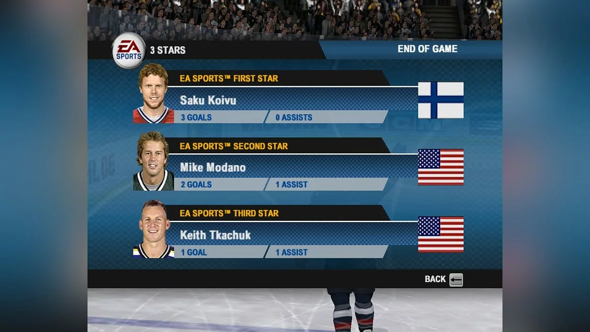Скриншоты из NHL 06 / Картинка 32