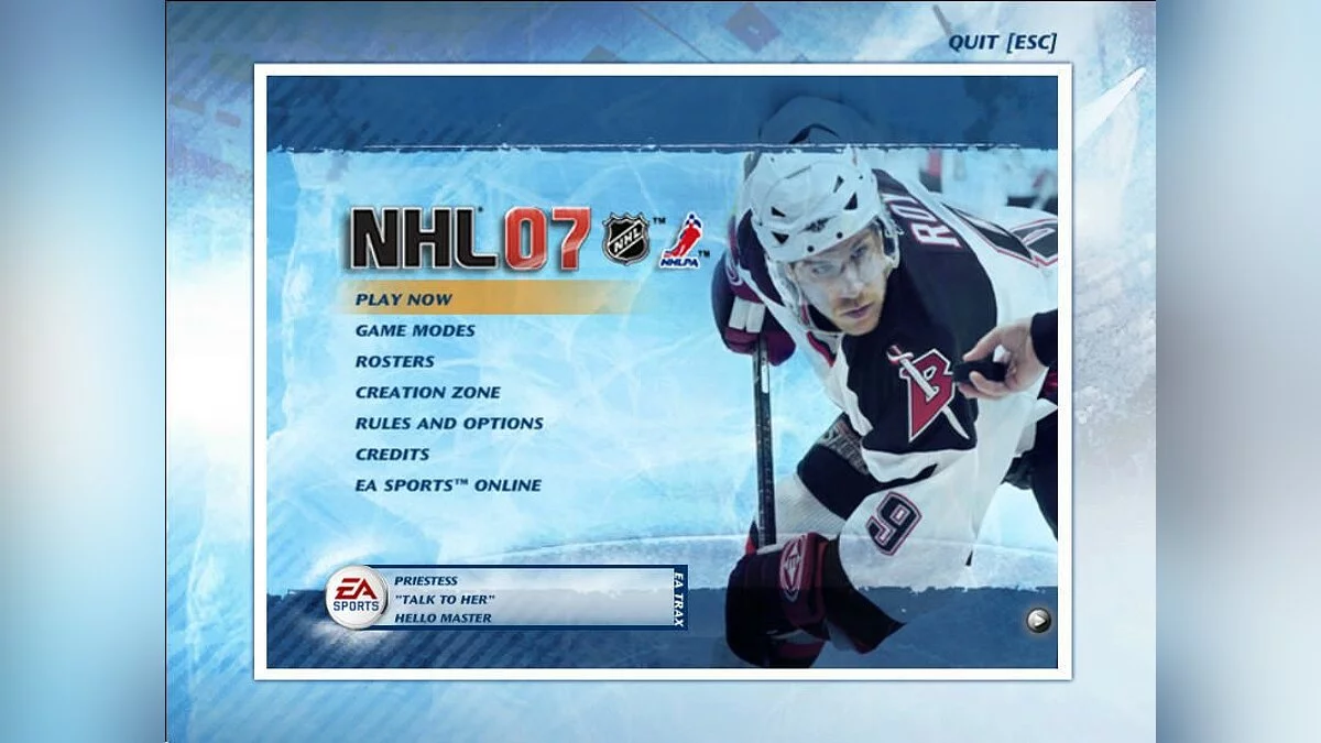 Скриншоты из NHL 07 / Картинка 27
