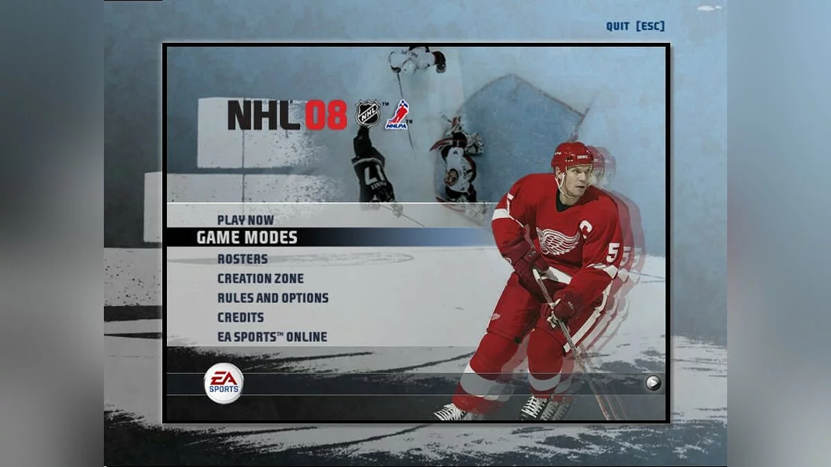 Скриншоты из NHL 08 / Картинка 98