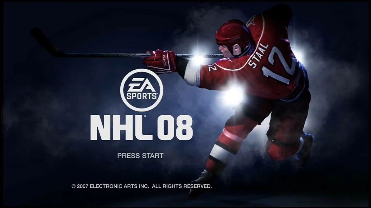 Скриншоты из NHL 08 / Картинка 115