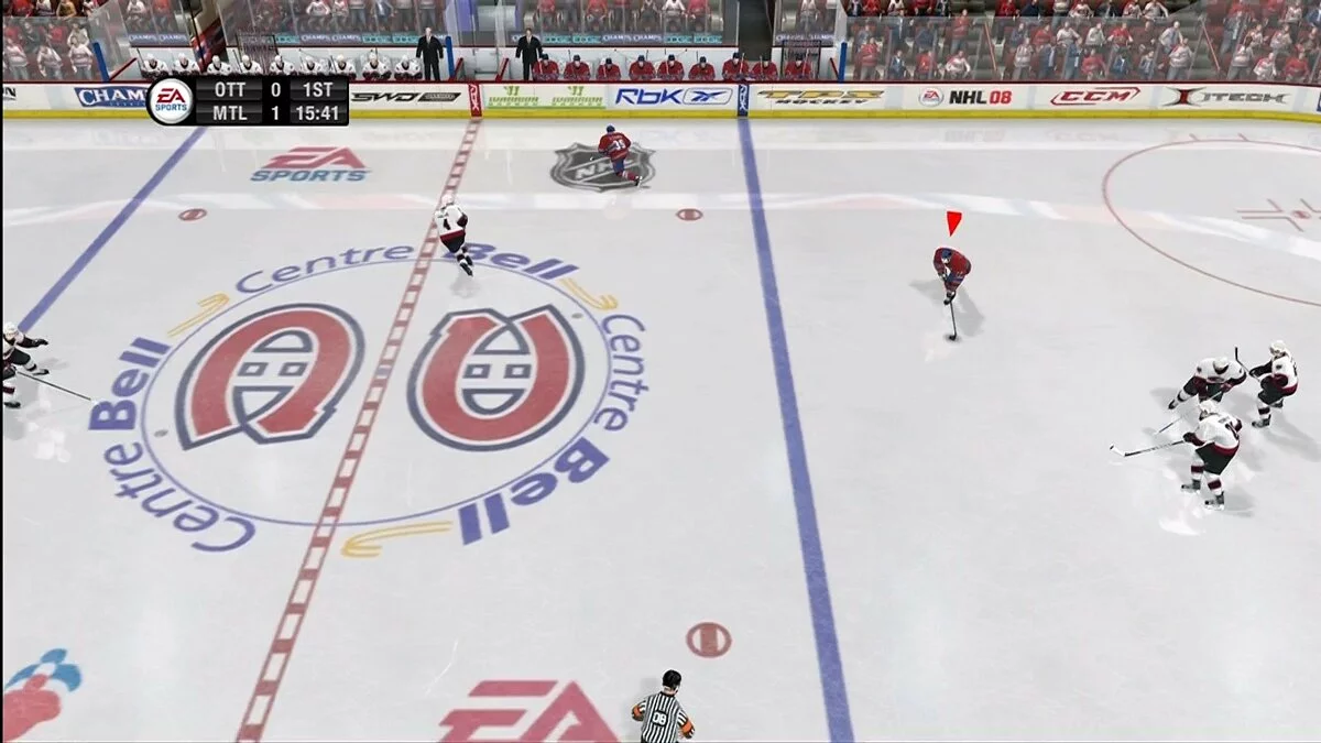 Скриншоты из NHL 08 / Картинка 123