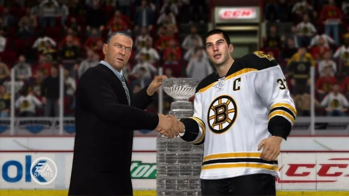Скриншоты из NHL 09 / Картинка 56