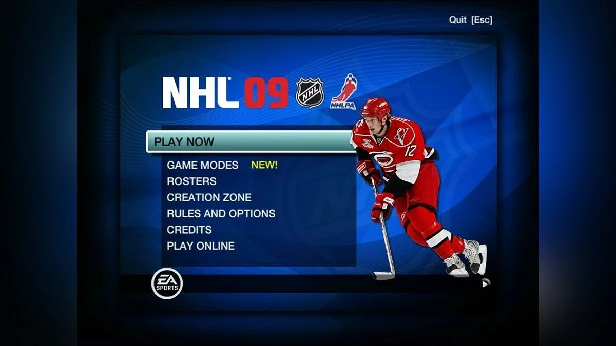 Скриншоты из NHL 09 / Картинка 59