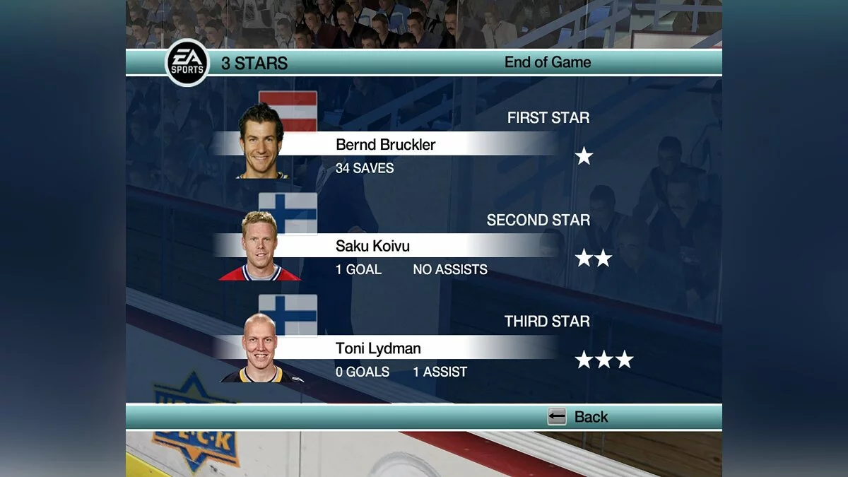 Скриншоты из NHL 09 / Картинка 72