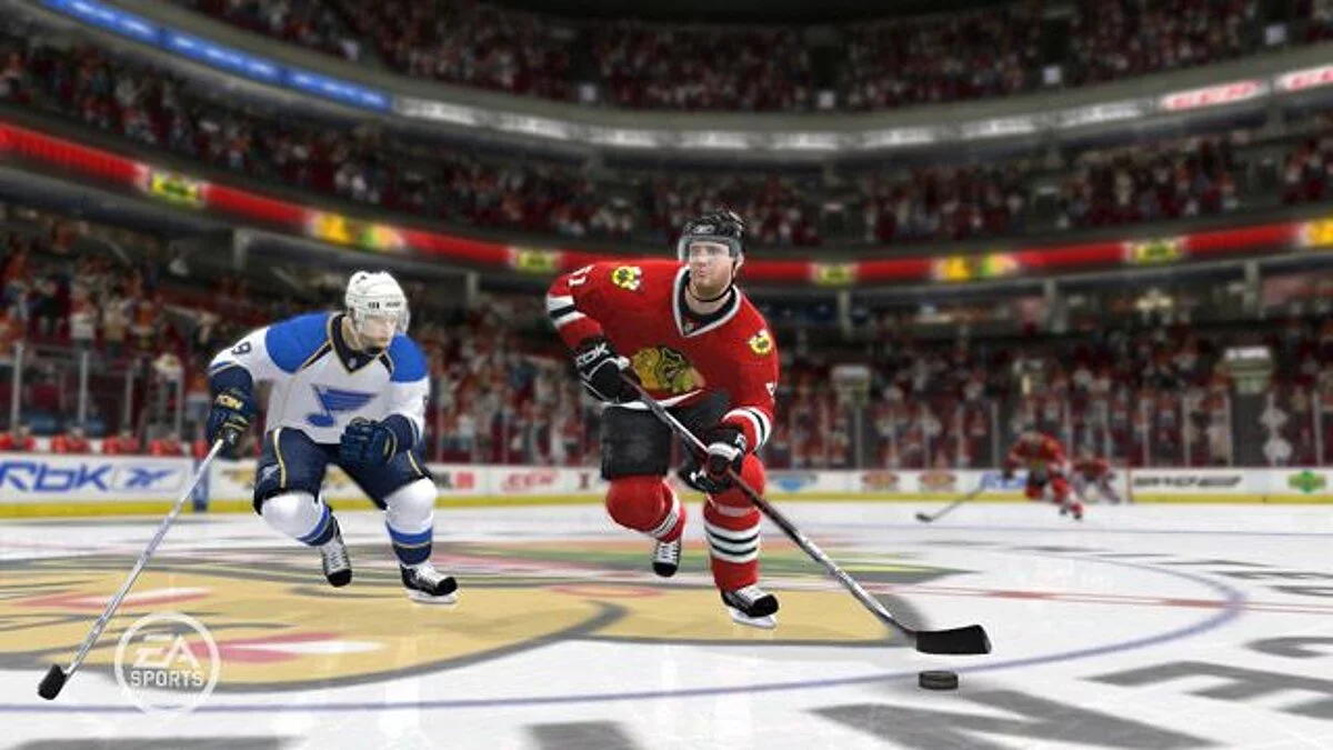 Скриншоты из NHL 09 / Картинка 23