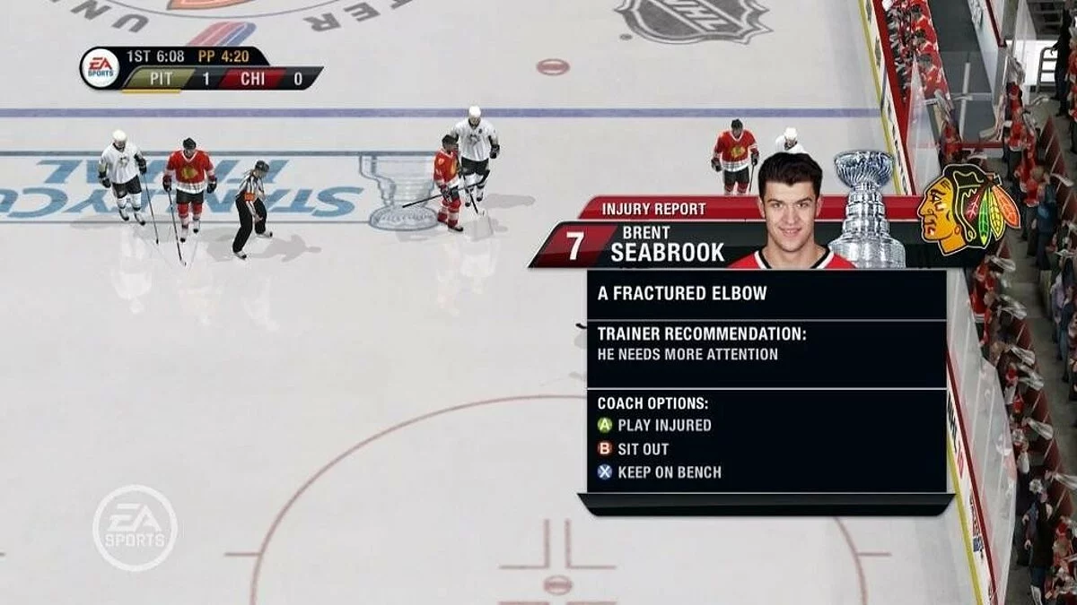 Скриншоты из NHL 10 / Картинка 30