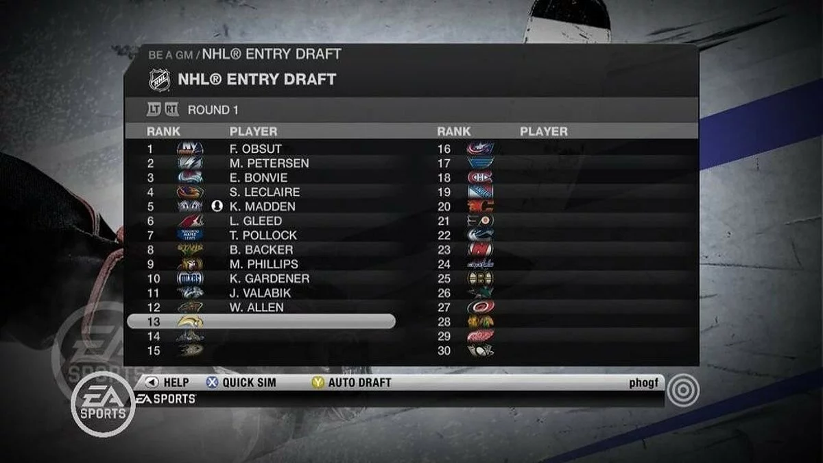 Скриншоты из NHL 10 / Картинка 38