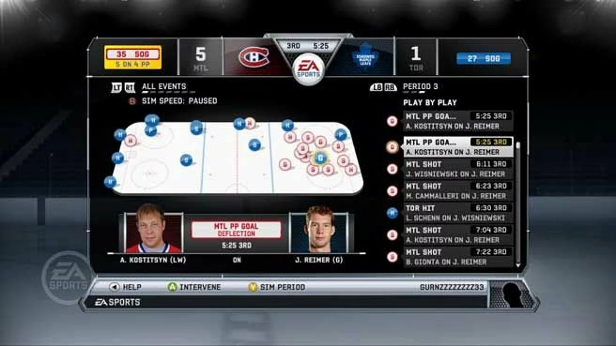Скриншоты из NHL 12 / Картинка 6