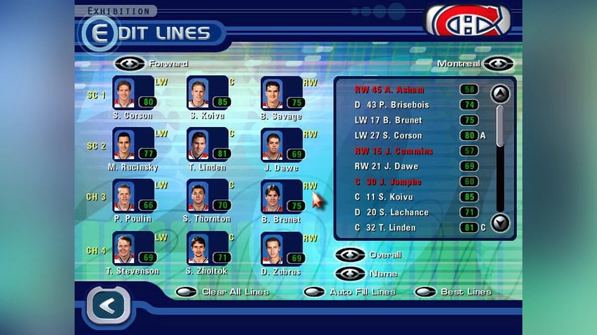 Скриншоты из NHL 2000 (1999) / Картинка 22