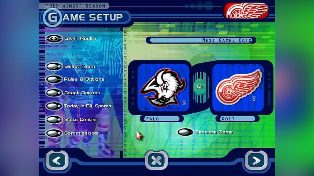 Скриншоты из NHL 2000 (1999) / Картинка 26